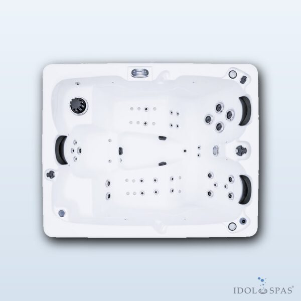 Lovia Infinity Whirlpool für 3 Personen 210×170×82 cm - Obrázek 3