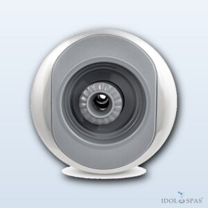 LVJ Phantom Wavy Adjustable Point Jet 4.5", light grey/chrome - L-4671WG