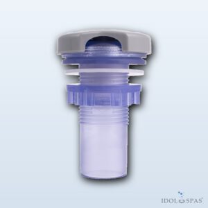 LVJ Luxury Elegant Luftregler 1" grau/transparent (L-2033GC)