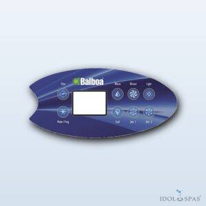 Wellis Ovládací panel VL802D - polep/nálepka ACM0489