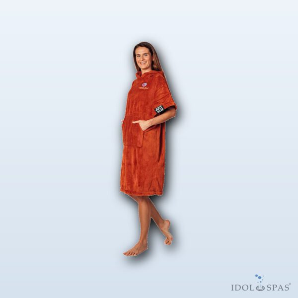 Canadian Spa International Pončo unisex Oranžová, velikost L
