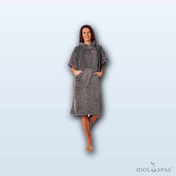 Canadian Spa International Pončo unisex Šedá, velikost L