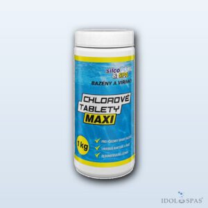 Silcopool&spa Chlorové tablety MAXI 1 kg