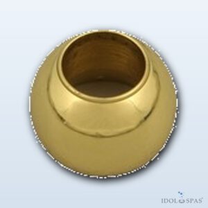Koller Micro kulička C-1005-22 (mosaz, chrom)