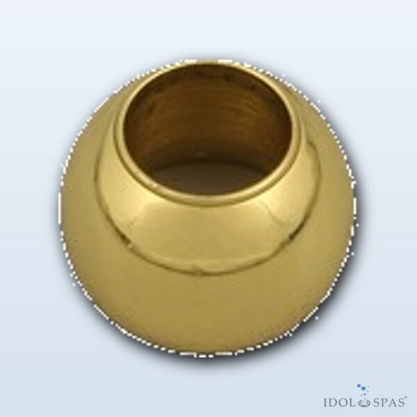 Koller Micro kulička C-1005-22 (mosaz, chrom)