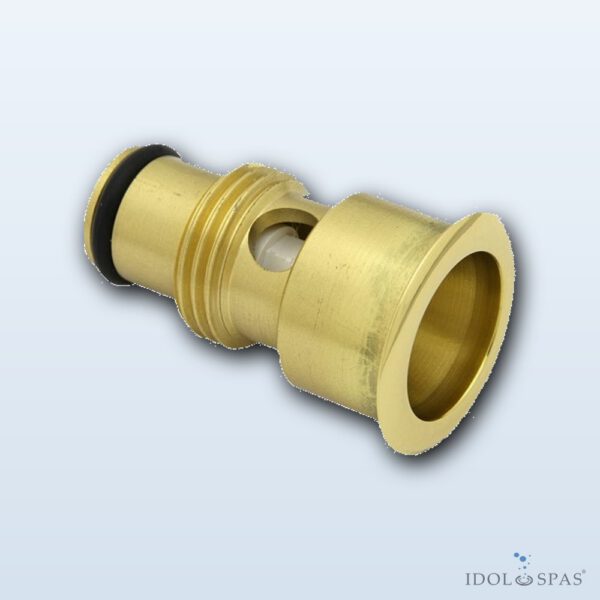 Koller Tělo Flatline Micro Click-in trysky C-M00130-15 (mosaz, chrom)
