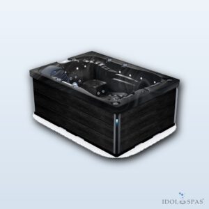 Lovia L301 hot tub for 3 persons 220x156x88 (Midnight Opal / Blackstone)