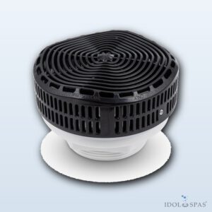 LVJ Cyclone suction 2", black L-3807