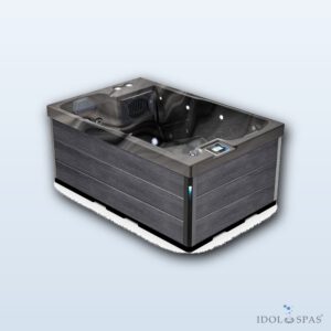 Lovia L303 hot tub for 2 persons 200x130x82 cm - Odyssey acrylic, Grey cabinet