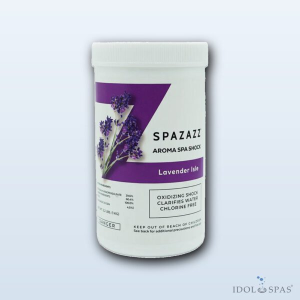 Spazazz Lavender Isle Spa Shock (1 kg)