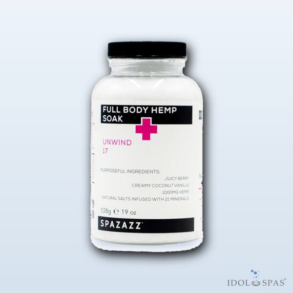 Spazazz Unwind #17 Hemp Soak (538 g)