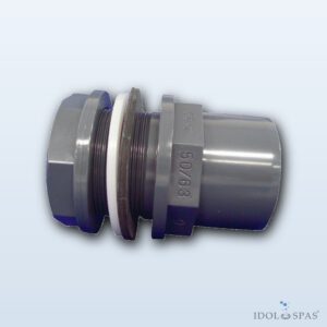 PVC průchodka lepicí 90/110 x M113 ext.