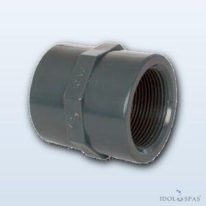 PVC mufna 3/8" int.