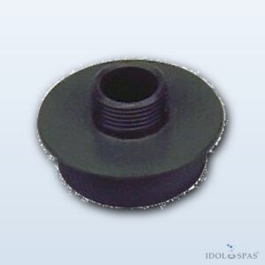 PVC tvarovka – přechodka PUK 50 / 3/4" ext. s přechodkou