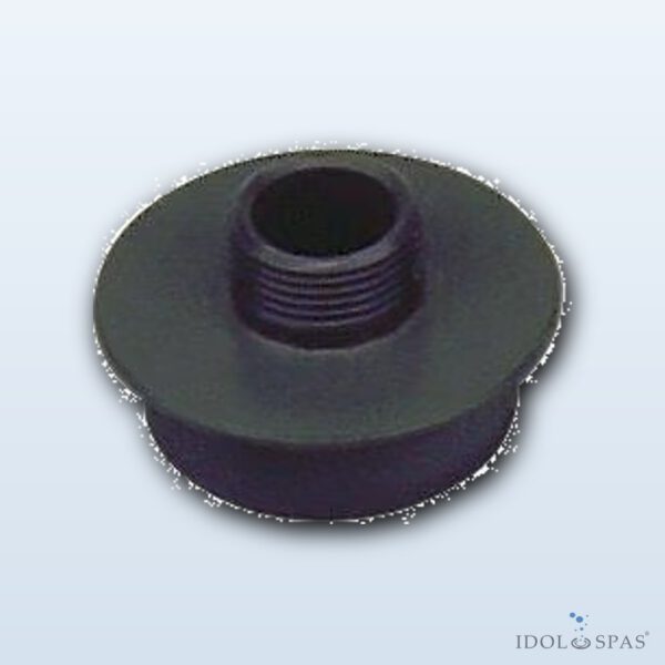 PVC tvarovka – přechodka PUK 50 / 3/4" ext. s přechodkou