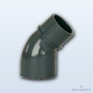 PVC Fitting - 45° Elbow 63 int. x 63 ext.