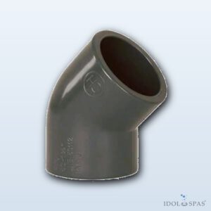 PVC Fitting - 45° Elbow 50 mm