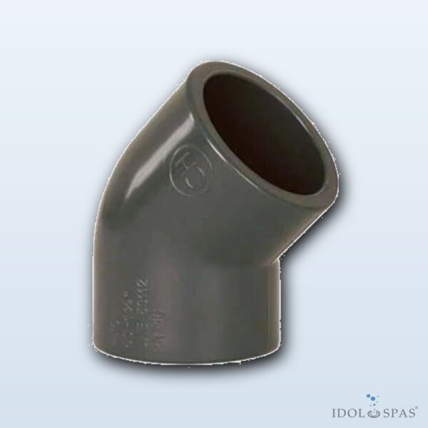 PVC Fitting - 45° Elbow 50 mm