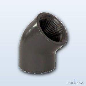 PVC Fitting - 45° Elbow 50 x 1 1/2“ int.