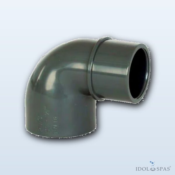 PVC Fitting - 90° Elbow 63 int. x 63 ext.