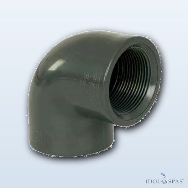 PVC elbow 90° 25 mm x 3/4" female thread (0211625004)