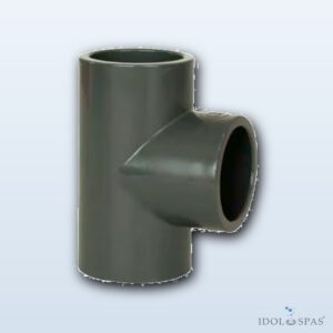PVC tee 90° 50 mm (0216600050)