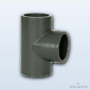PVC tee 90° 63 mm (0216600063)