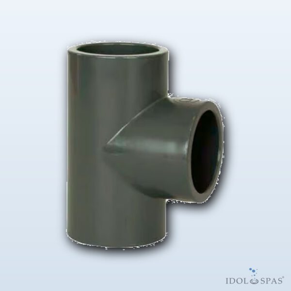 PVC tee 90° 75 mm (0216600075)