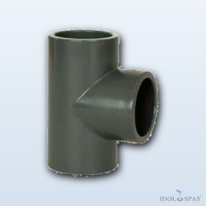 PVC tee 90° 90 mm (0216600090)