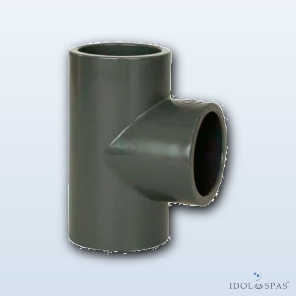 PVC tee 90° 90 mm (0216600090)