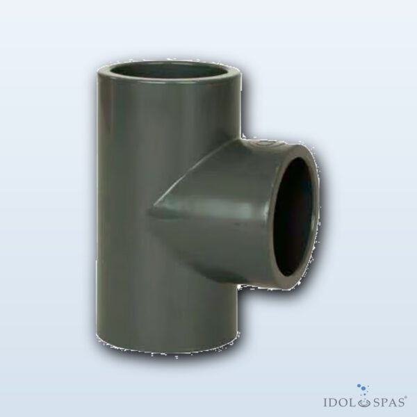 PVC tee 90° 125 mm (0216600125)