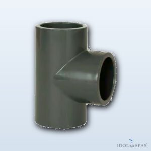 PVC tee 90° 140 mm (0216600140)