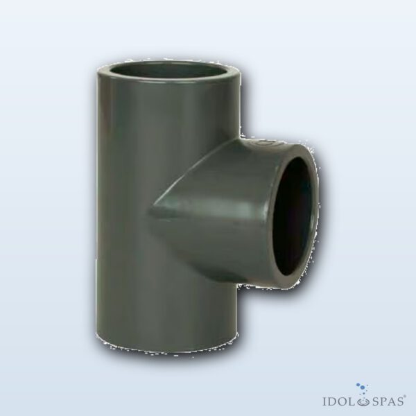 PVC tee 90° 160 mm (0216600160)