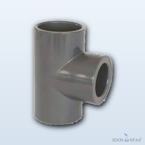PVC tvarovka T-kus 90° redukovaný 50 x 40 mm (0217605040)