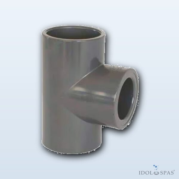 PVC tvarovka T-kus 90° redukovaný 50 x 40 mm (0217605040)