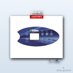 Balboa Bedienpanel VL802D Aufkleber/Folie 11789