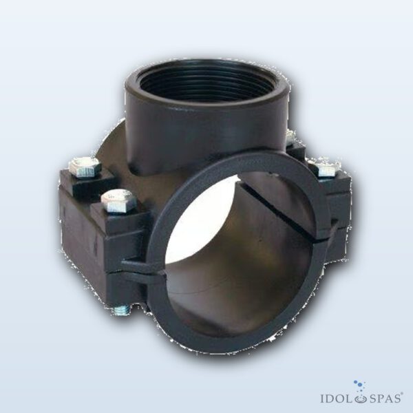 PVC-Anbohrschelle 315 × 2" Innengewinde