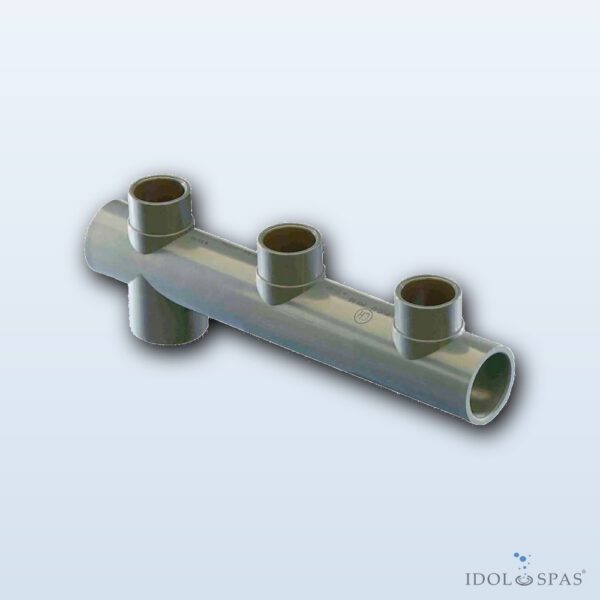 PVC Three-Way Pipe - End