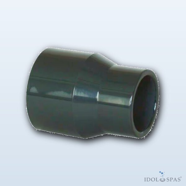 PVC tvarovka redukce dlouhá 63-50 × 25 mm
