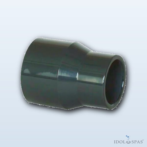 PVC tvarovka redukce dlouhá 140-125 × 75 mm