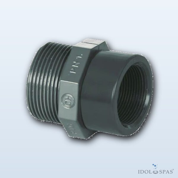 PVC Fitting - Reducer 2" ext. x 1 1/2" int.