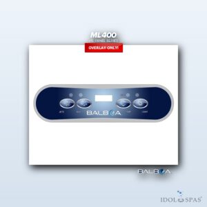 Balboa Bedienpanel ML400 - Overlay/Aufkleber (11345)