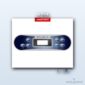 Balboa Bedienpanel VL700S - Overlay/Aufkleber (11688)