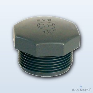 PVC fitting - Plug 1" ext.