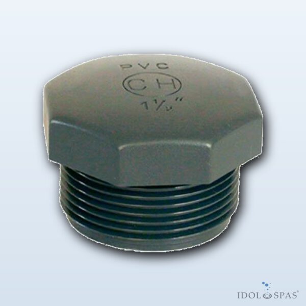 PVC fitting - Plug 1" ext.