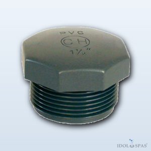 PVC fitting - Plug 1 1/4" ext.