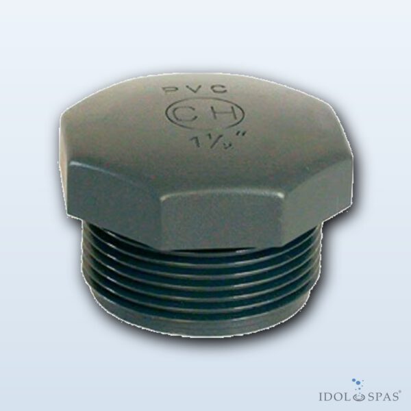 PVC fitting - Plug 1 1/2" ext.