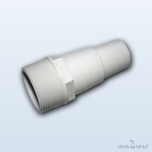 PVC fitting - Hose tail 32/38 x 1 1/2", ABS