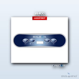 Balboa Bedienpanel VL400 - Overlay/Aufkleber (11822)