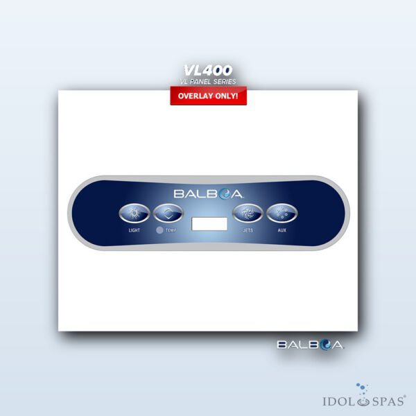 Balboa Ovládací panel VL400 - polep/nálepka (11822)